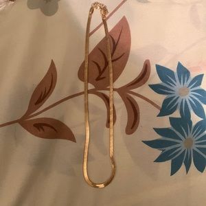 Herring bone necklace